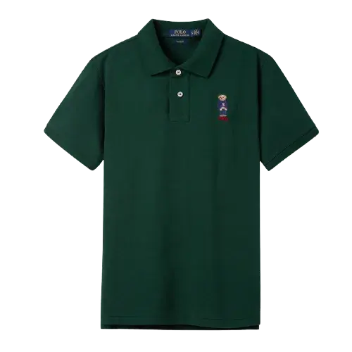 купити поло Ralph Lauren Teddy Bear зелене