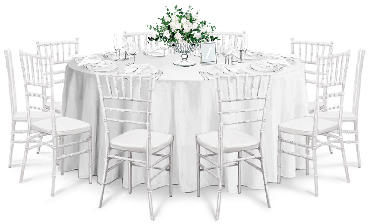 Весільне сервірування Київ