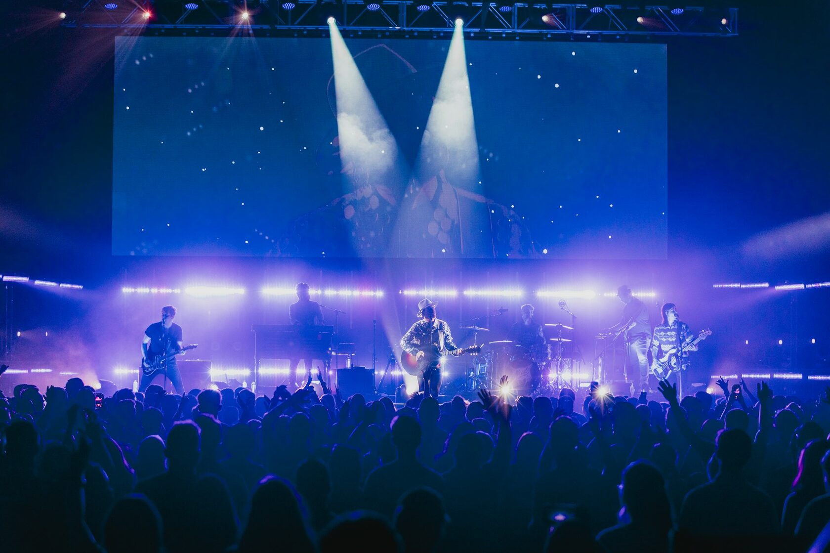 Large LED screen