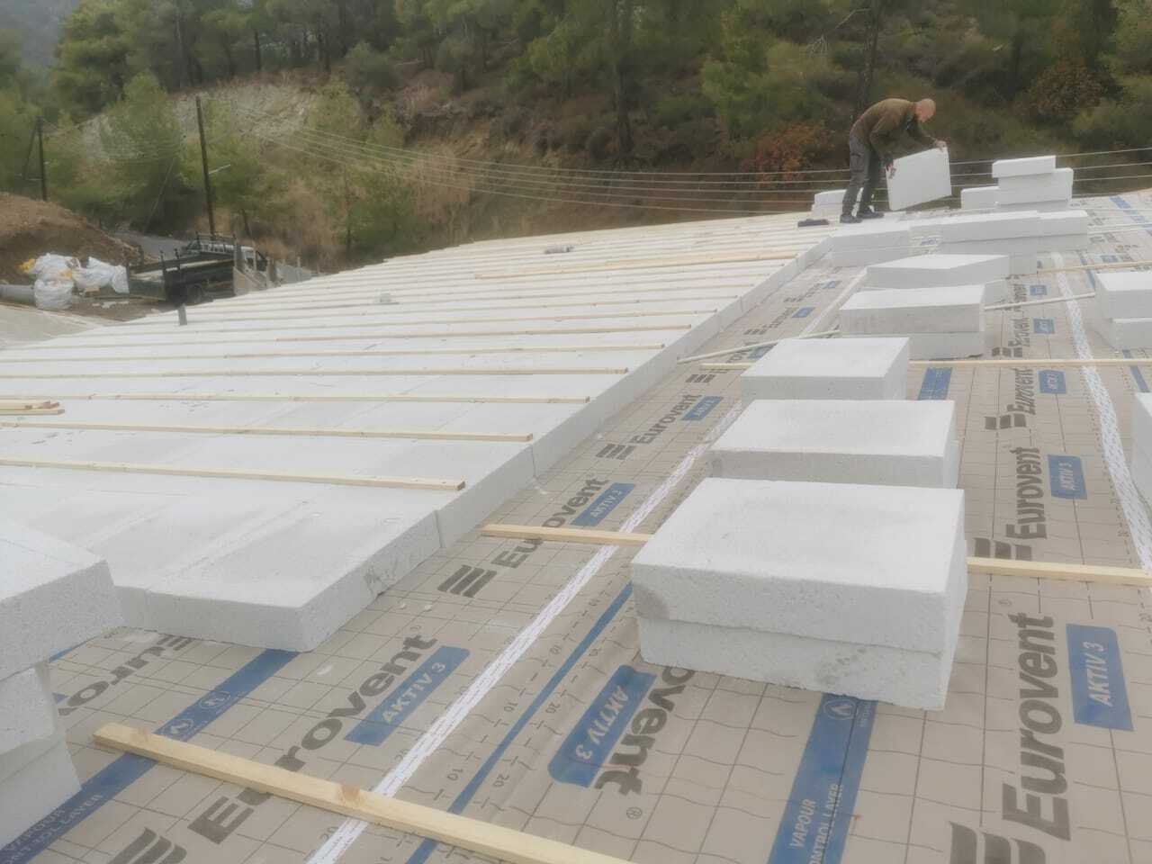 Pitched roof insulation 1