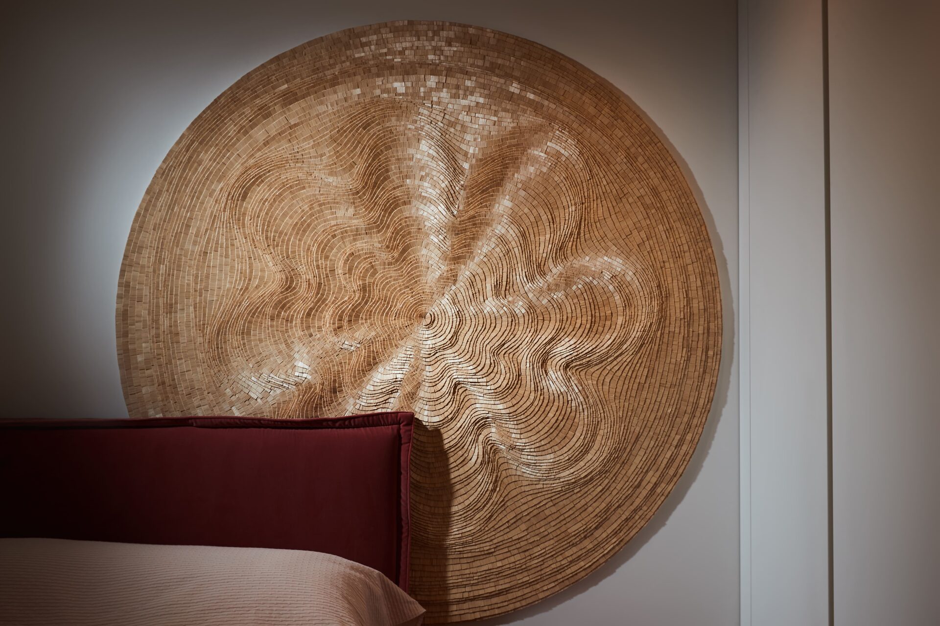 Wood Wall Decor In the Stream of the Tree Project Wall Art by Tor Design