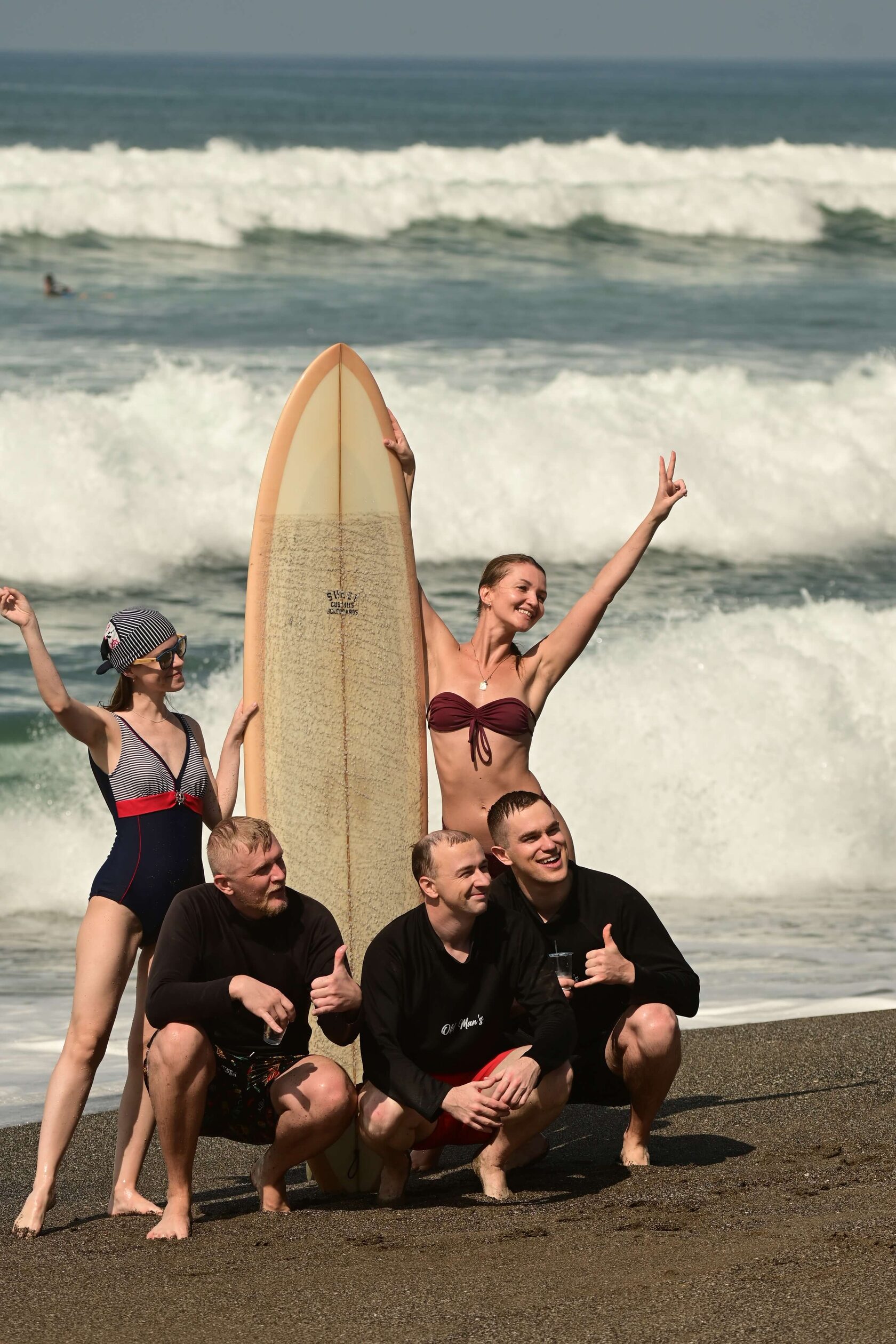 Surfing with the Nomads crew