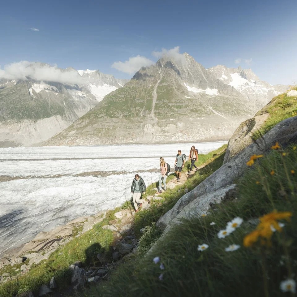 Geführte Wanderung am Aletschgletscher
