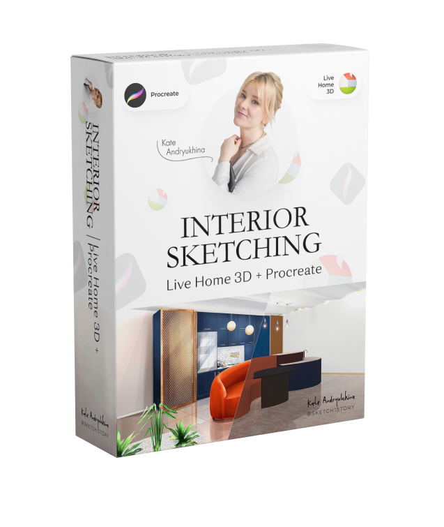 interior sketching course