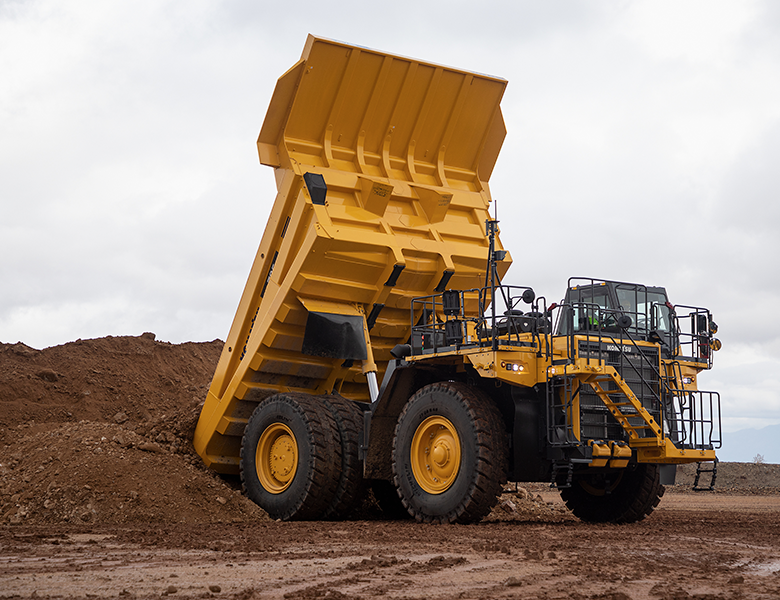 Komatsu HD785 rigid mining dump truck — Komatsu HD785 spare parts sourced by IWH from Turkey