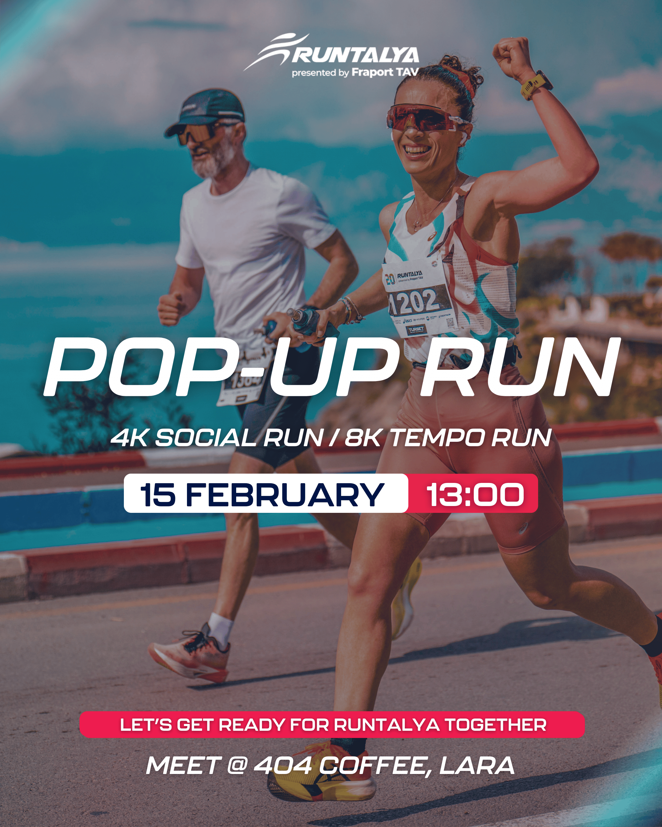 Runtalya Pop-Up Run poster
