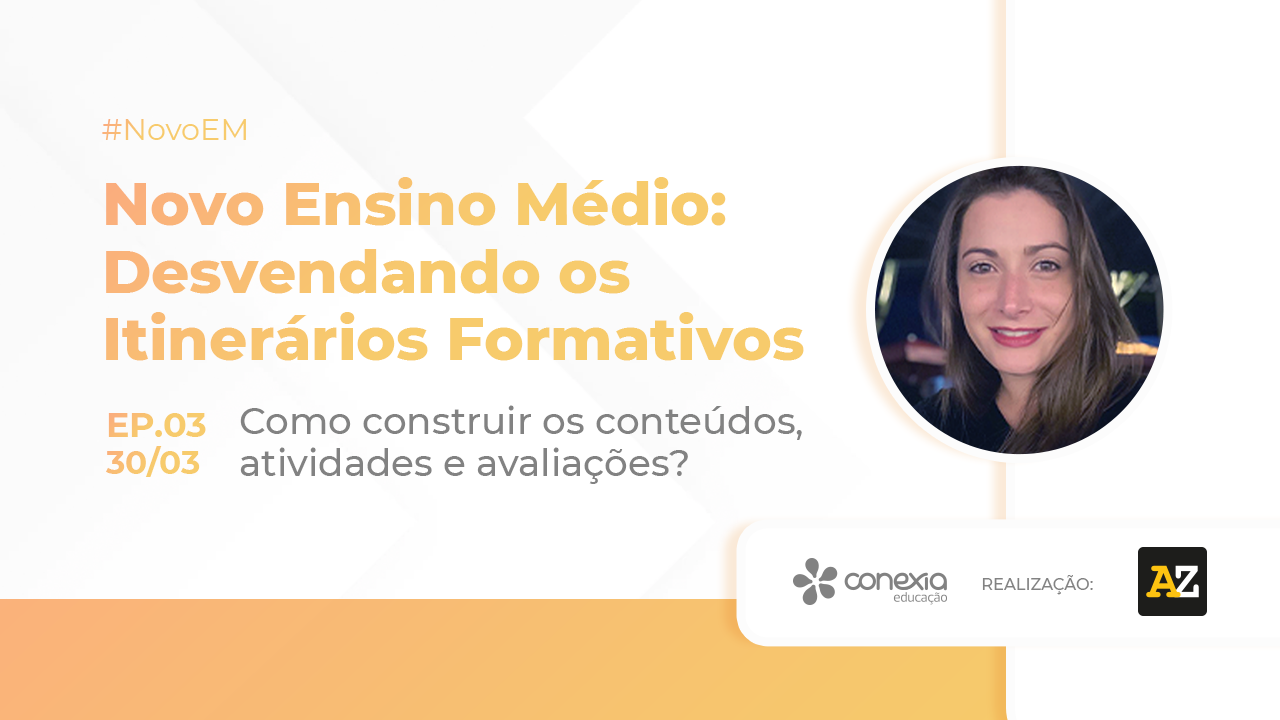 conteudos, atividades e avaliações para itinerários formativos