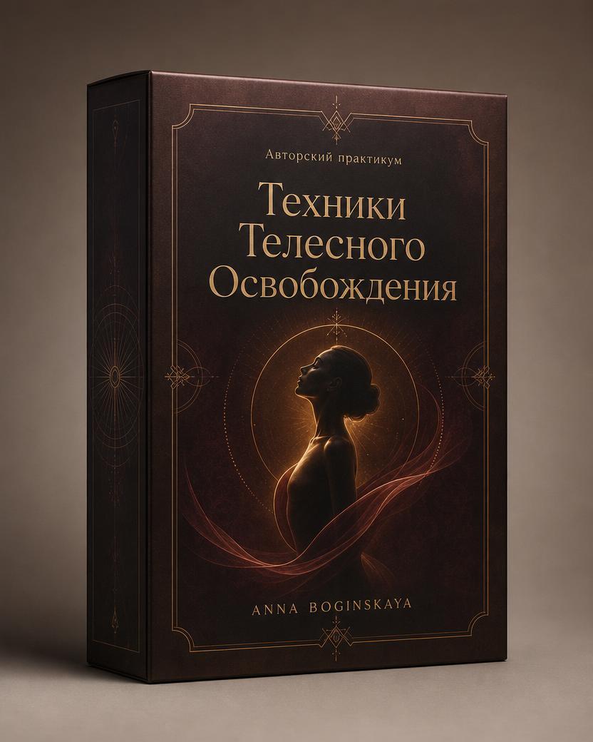 Обложка программы Анны Богинской