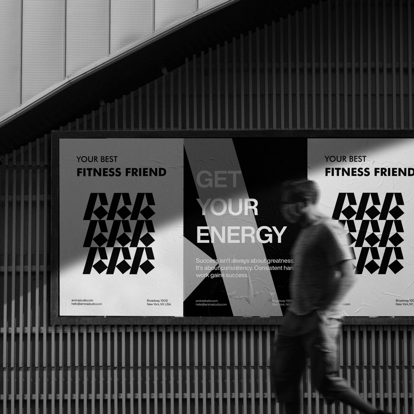 Amina Studio-Fitness Studio Branding