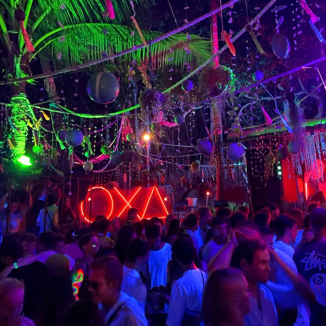 картинка ночного клуба OXA на Пхангане