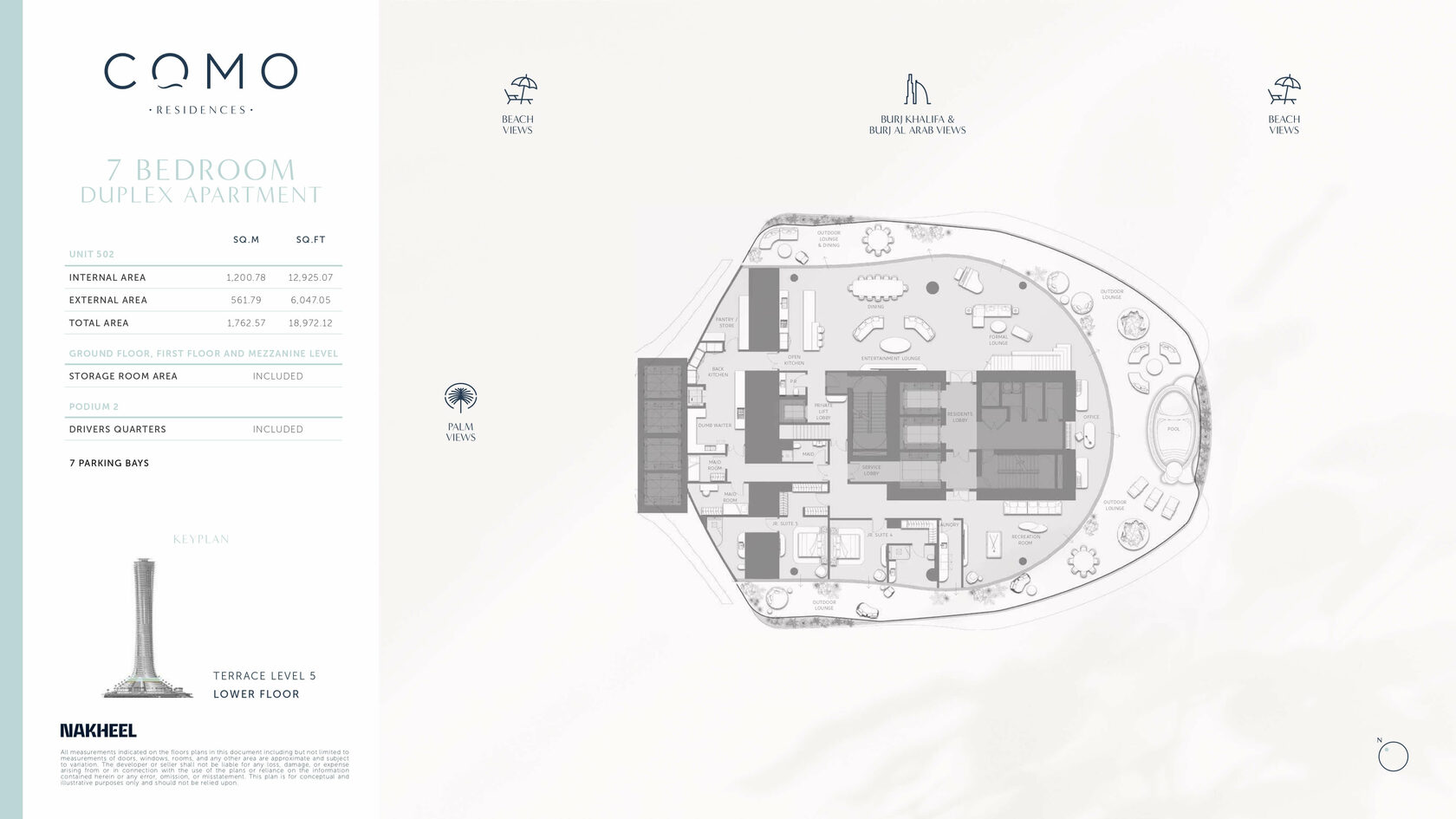 Luxury living at como residences palm jumeirah apartments