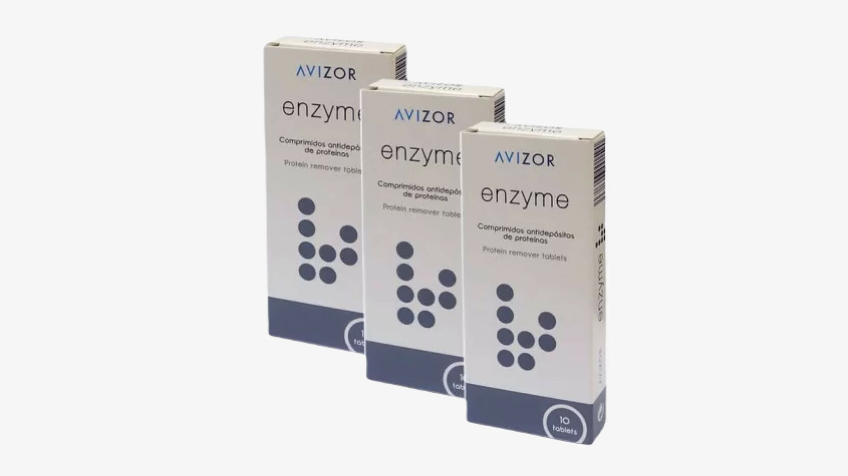 Avizor ENZYME • Купить Оптом таблетки для очистки линз Авизор Энзим в ...