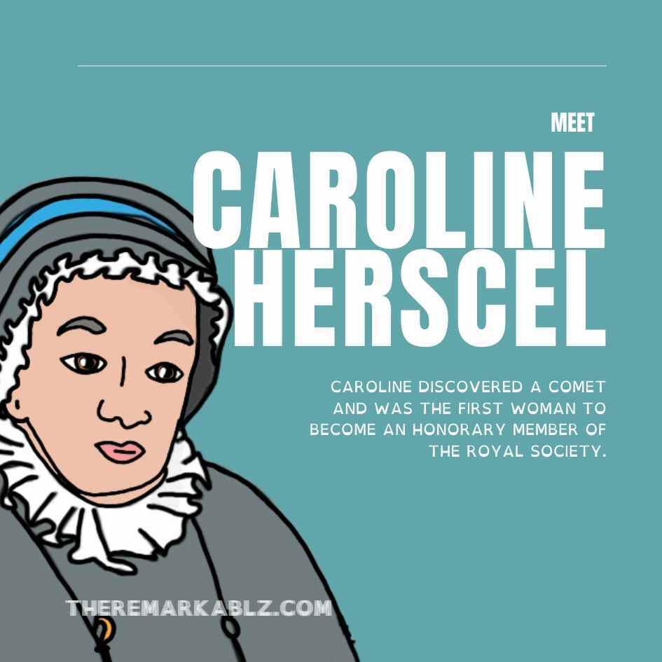 drawing of a scientist with the copy "Meet more science superheroes"