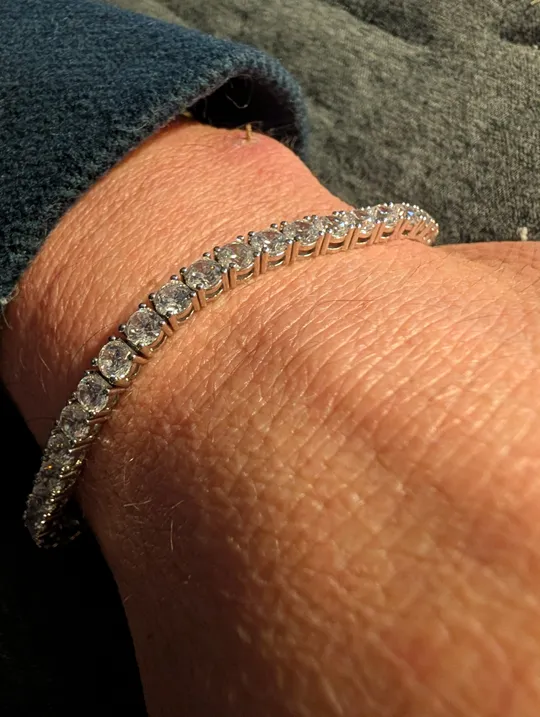 Tennis 3mm Steel фото клієнтки 2