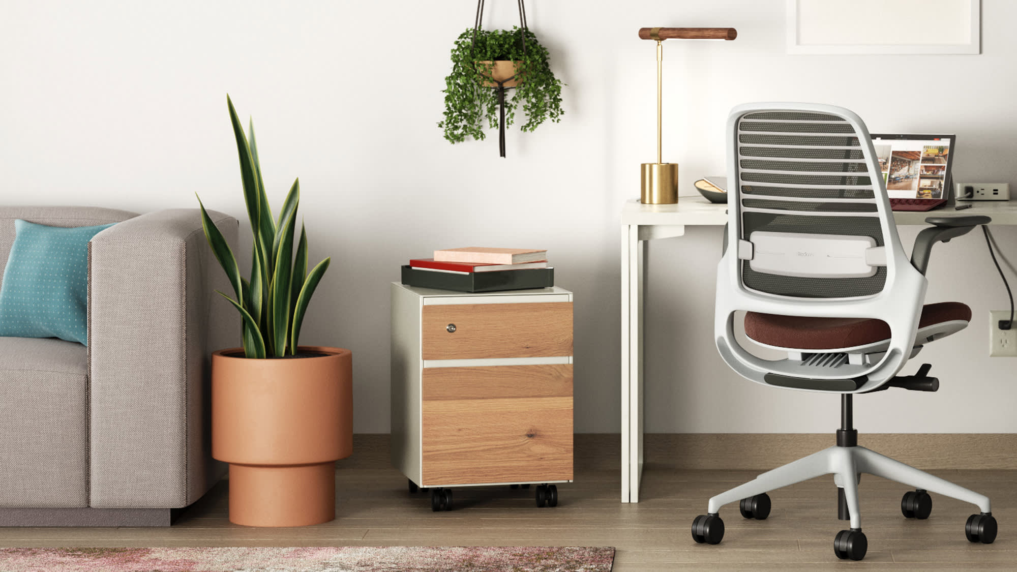 Comfortably designed working space