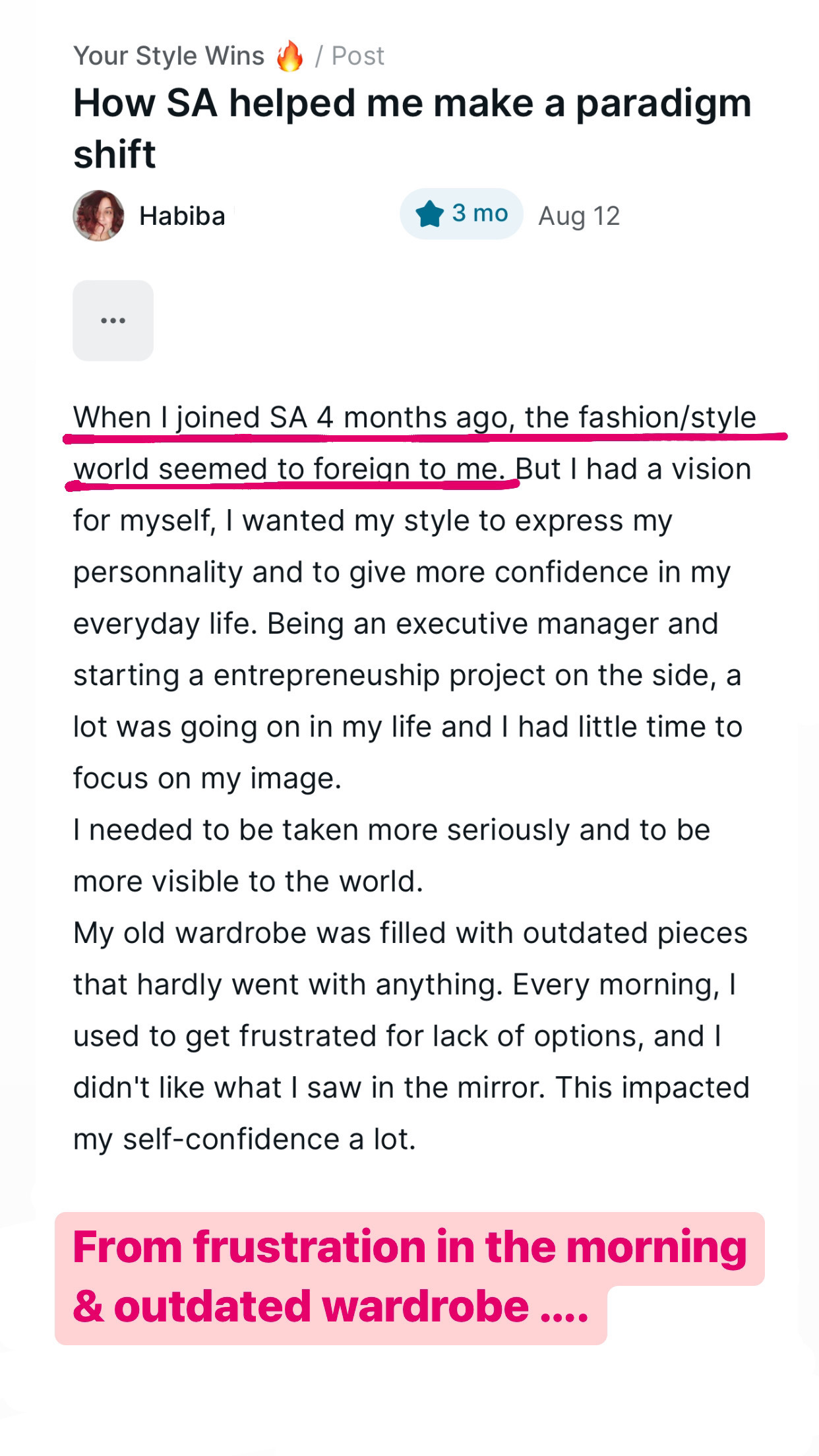 Best | Style Accelerator 6 months