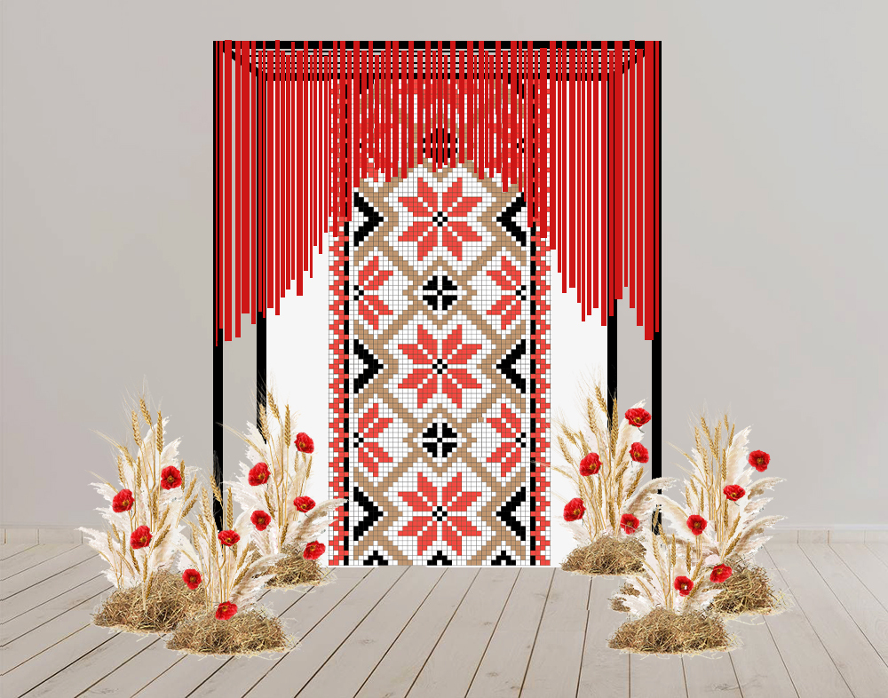 Фотозона в Украинском стиле