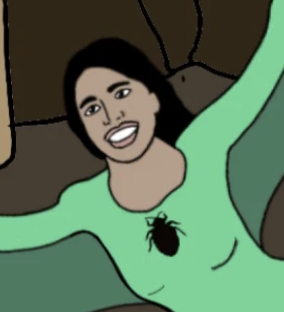 Illustrated superhero of Kathrin Barboza Marquez from The Remarkablz