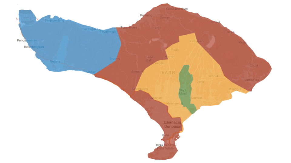Карта доставки