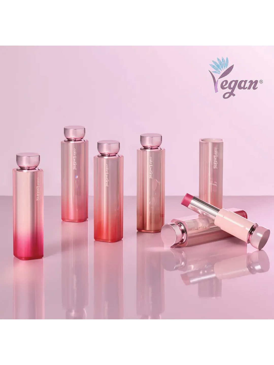 Стойкая сияющая помада Etude Color Lasting Glow Stick с глянцевым финишем