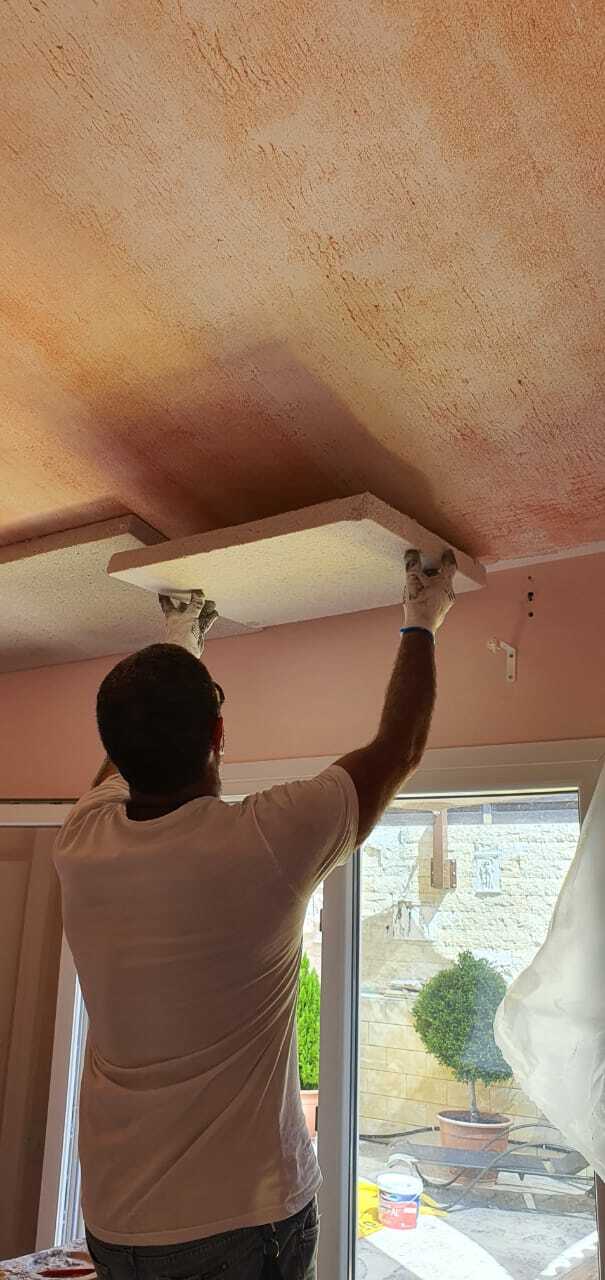 Утепление потолка 2