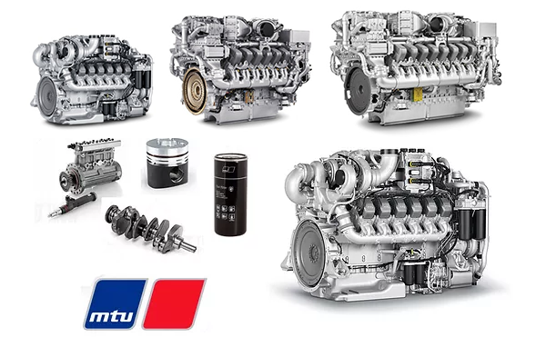 MTU marine and genset diesel engine — MTU spare parts sourced by IWH from Turkey