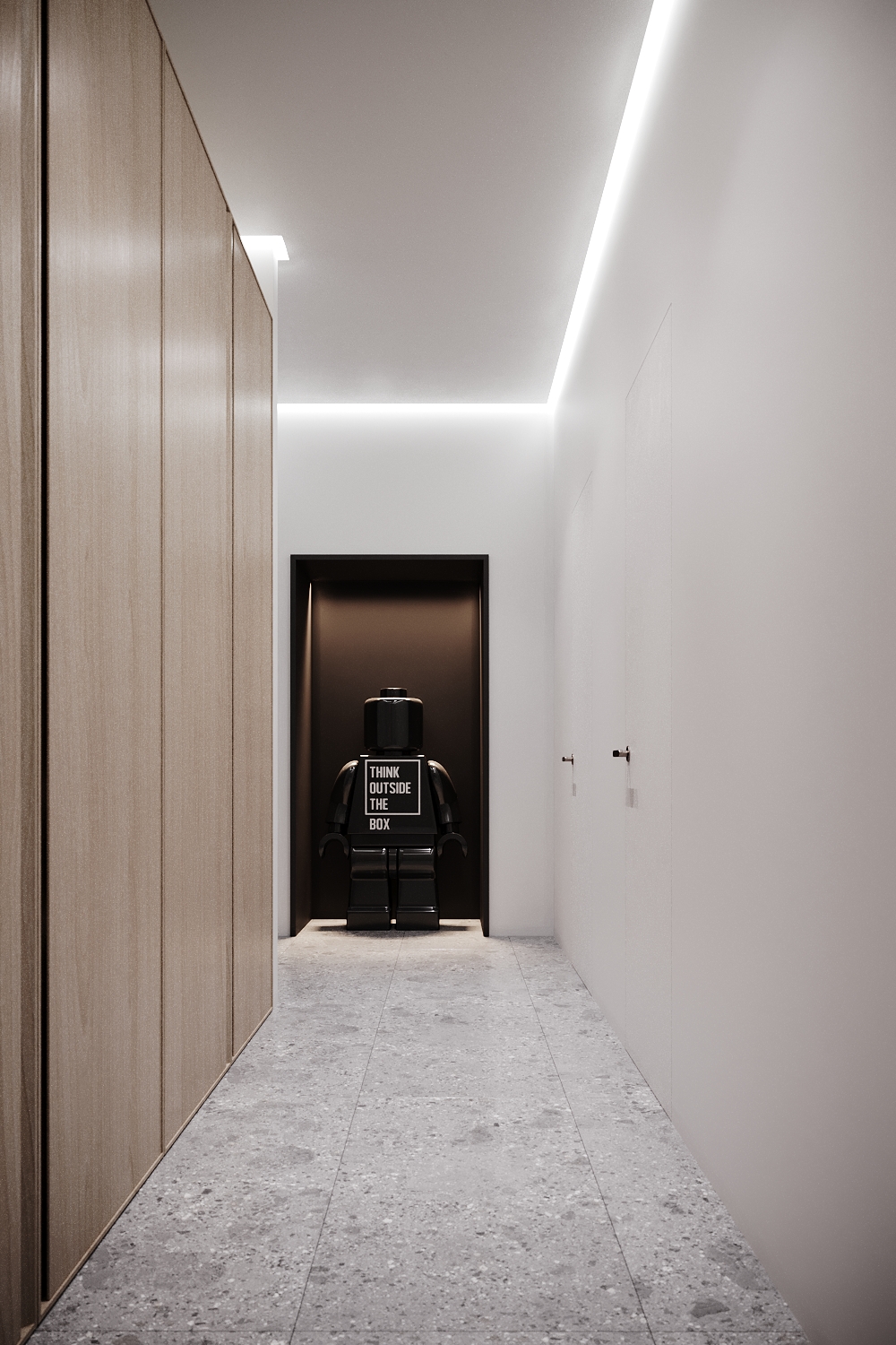 This modern office for a young IT company is located in the historic 