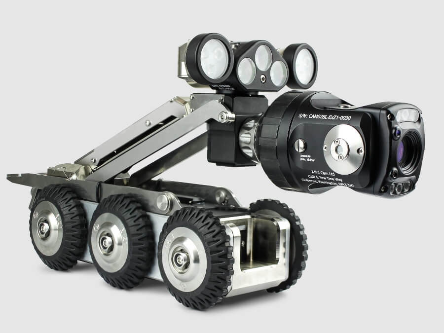Explosion-Proof Pipe Inspection Robot Proteus™ | ATEX Zone 1
