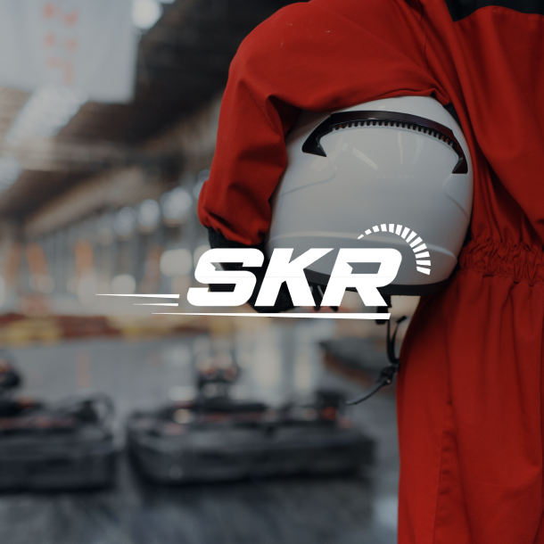 SKR — southern kart racing branding identity designed by Yugen Branding