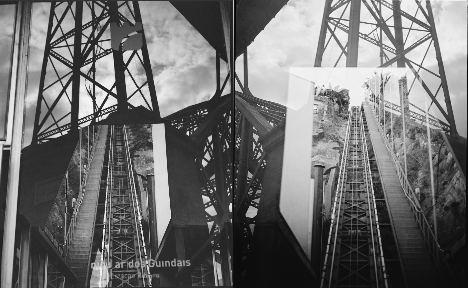 Ponte de D. Luís, a bridge built according to the design of Gustave Eiffel's companion Théophile Seyrig in 1886