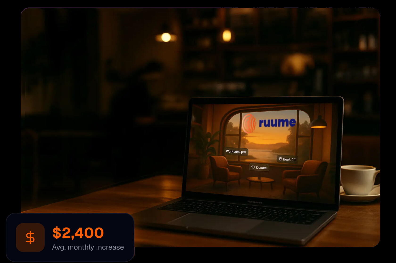 Ask clients to Donate before downloading your files and recordings