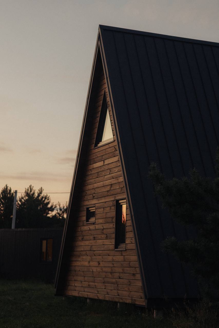 A-frame №1 ввечері