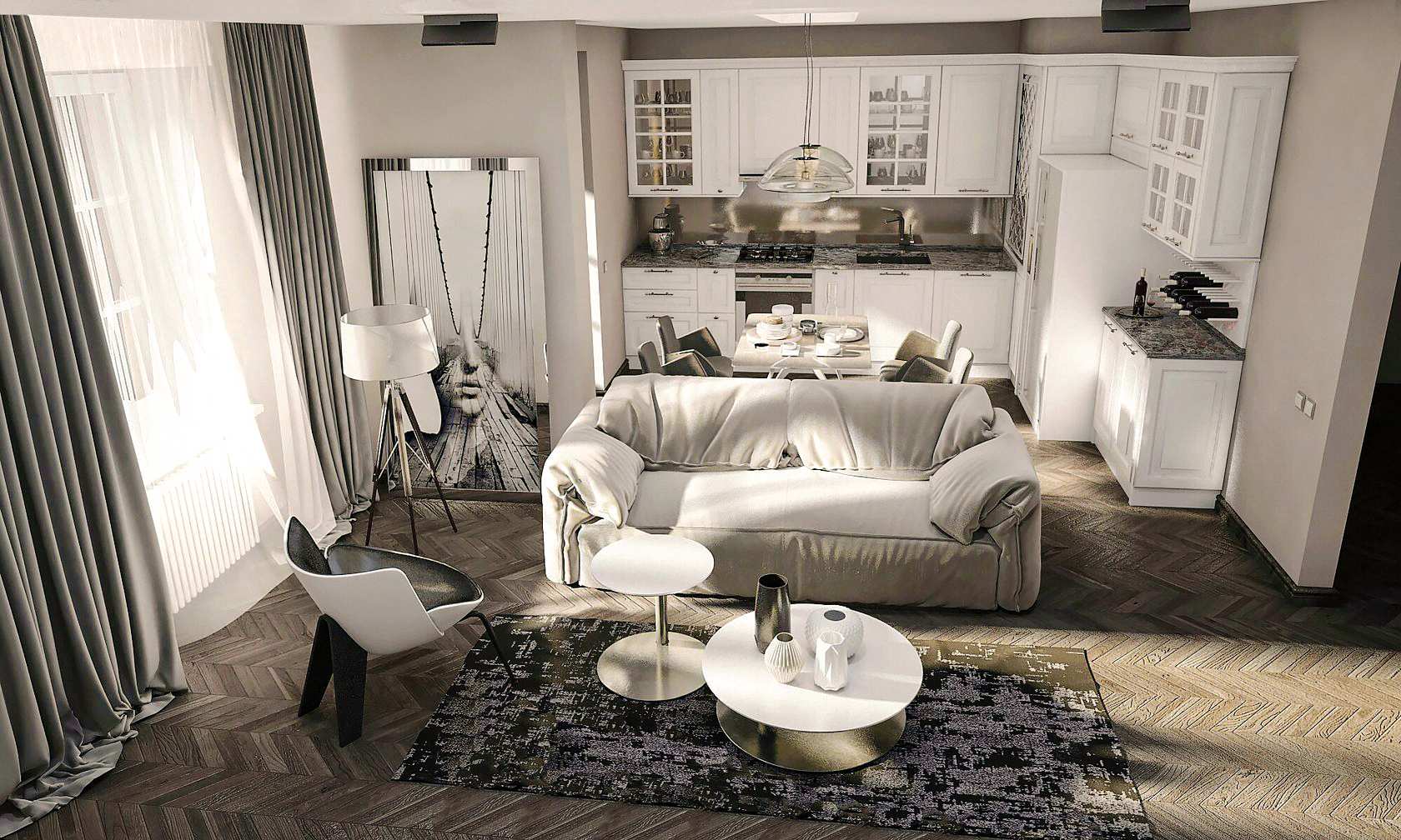 Photo inspiration: Visual Reference: Elegant City Apartment 2019