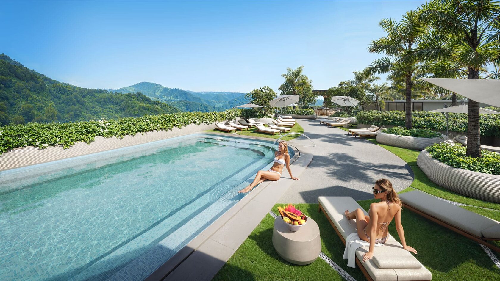 Sun Hills Lakeside Phuket — rooftop pool