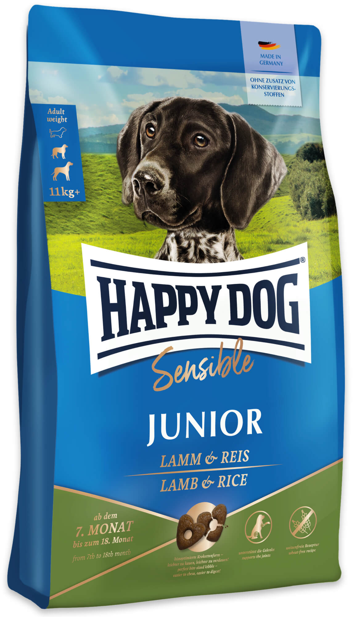Happy Dog Sensible Junior Lamb&Rice