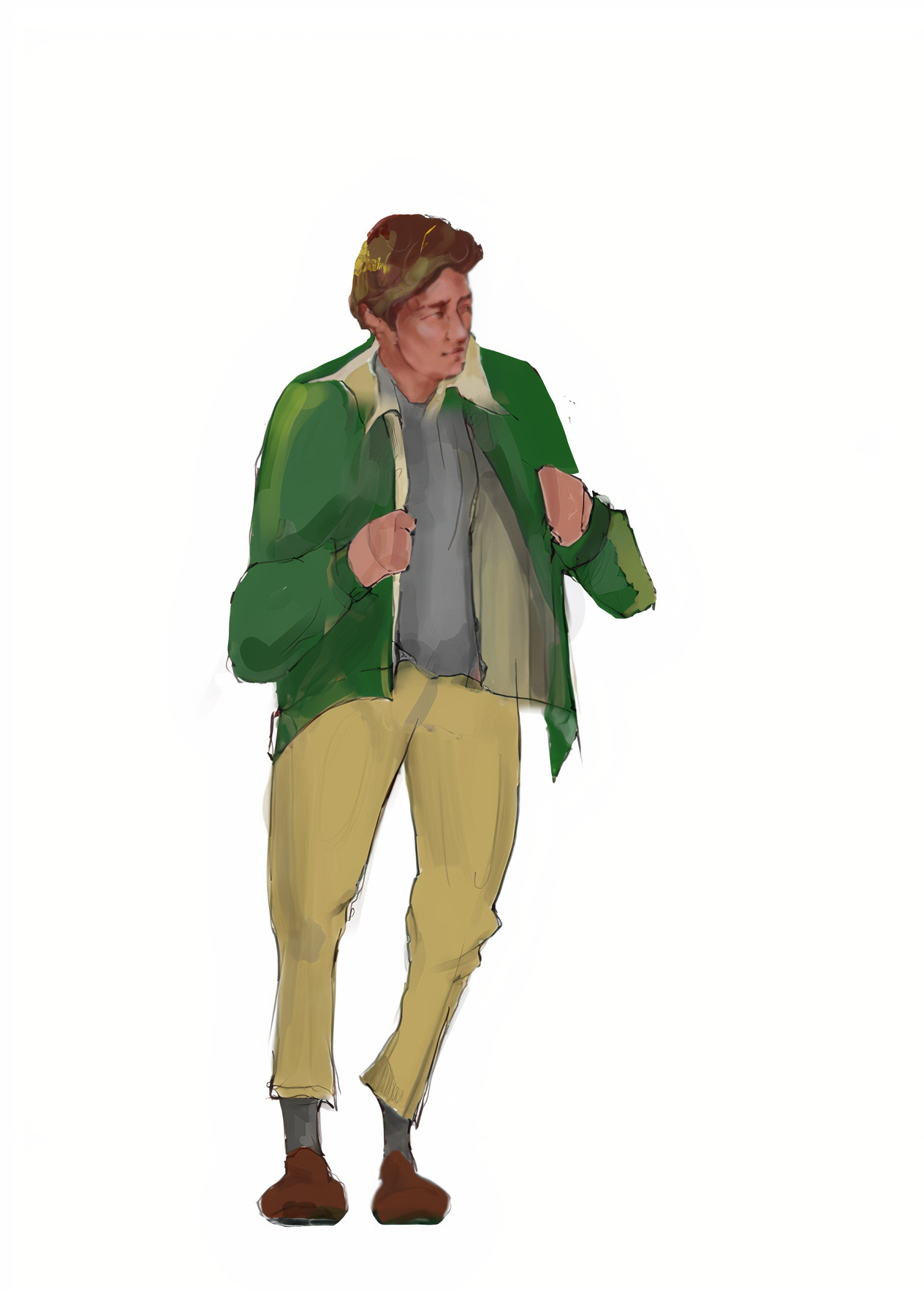 Yugen Monster character illustration biologist