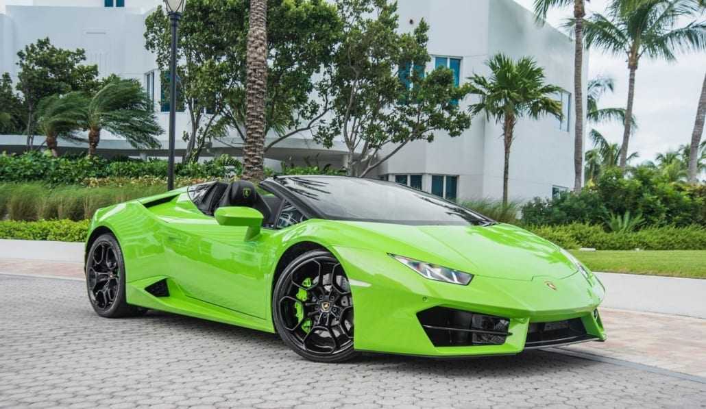 Lamborghini Huracan Spyder Green