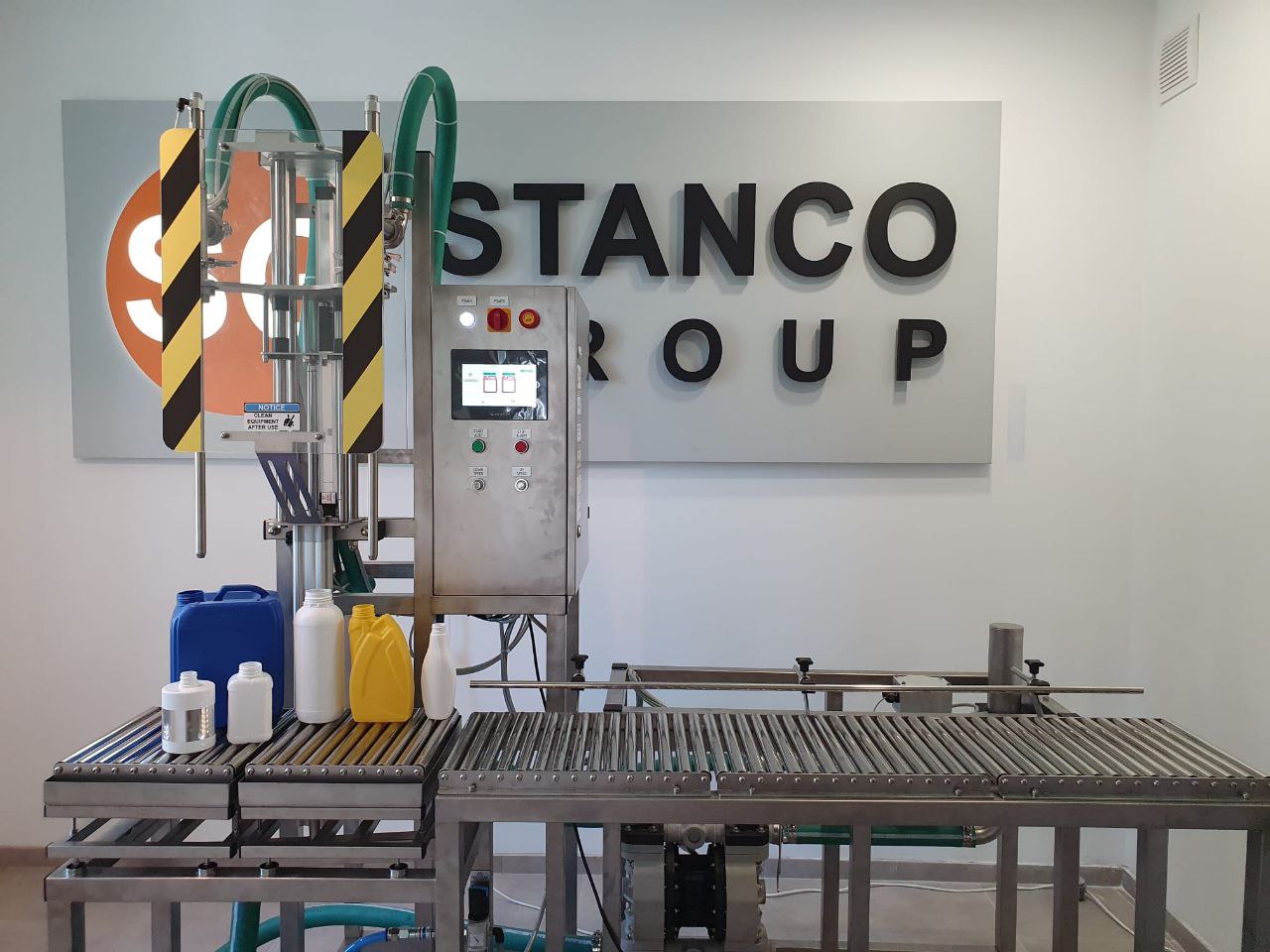 линия розлива масла