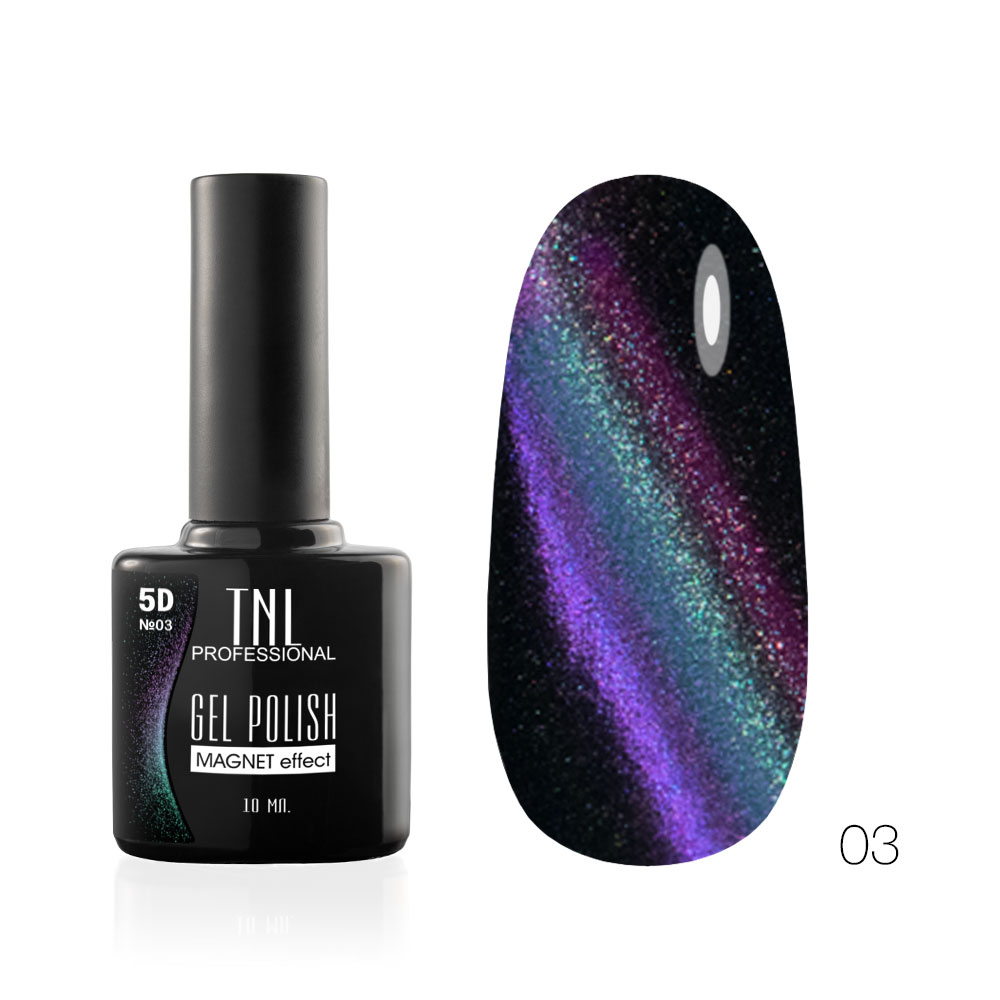 Մատնահարդարման գել լաք TNL Magnet Effect 5D
