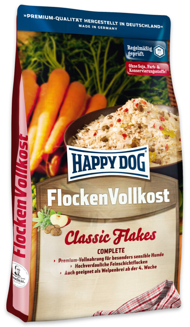 Happy Dog Flocken Vollkost