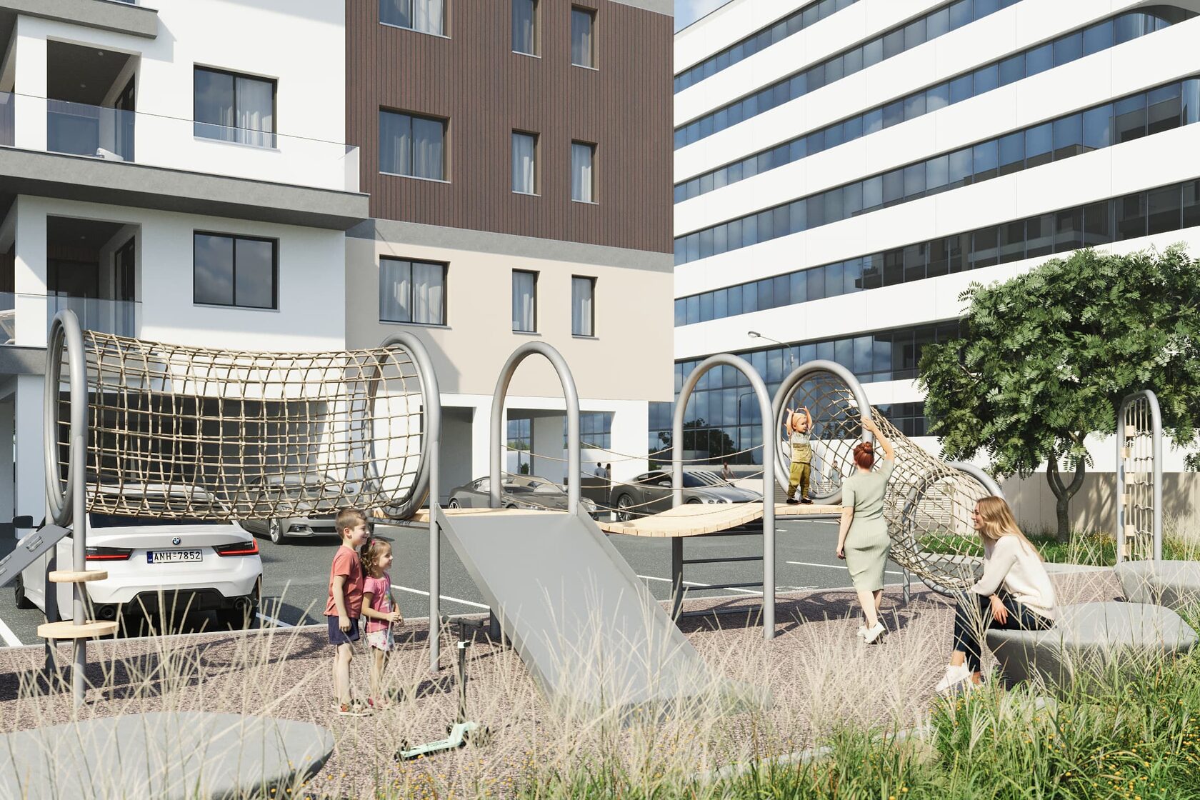 architektura miejskiego życia