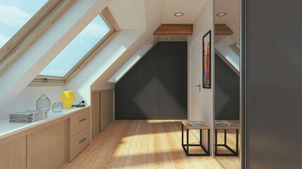 Удобное наполнение для встроенного шкафа