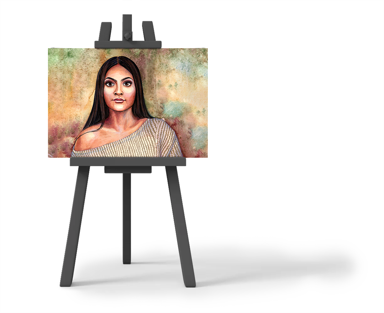 Premium Full Color Portrait