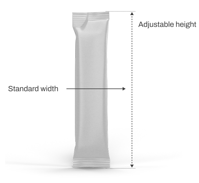 Stick pack packaging