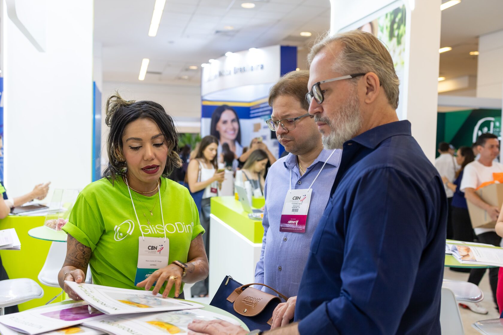 Imagem da LEMMA no evento do Congresso Brasileiro de Nutrologia junto com a Associação Brasileira de Nutrologia 