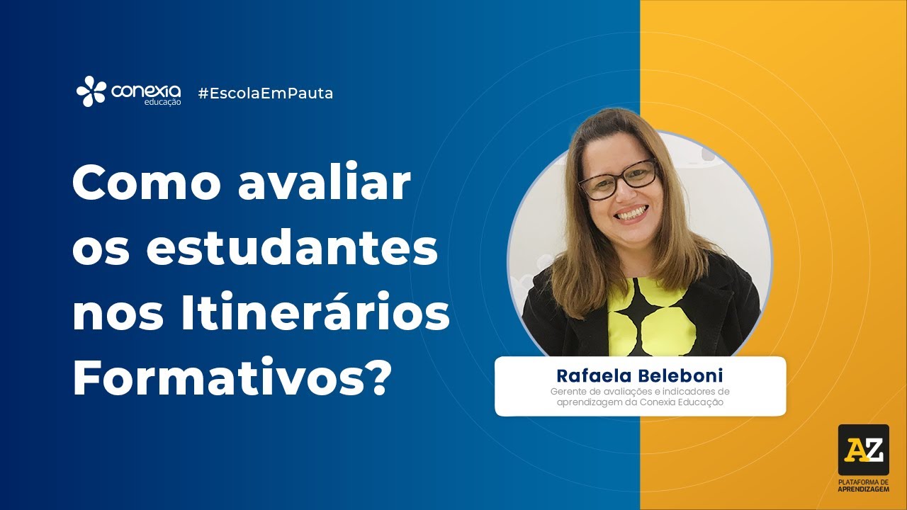 como avaliar os estudantes nos itinerários formativos