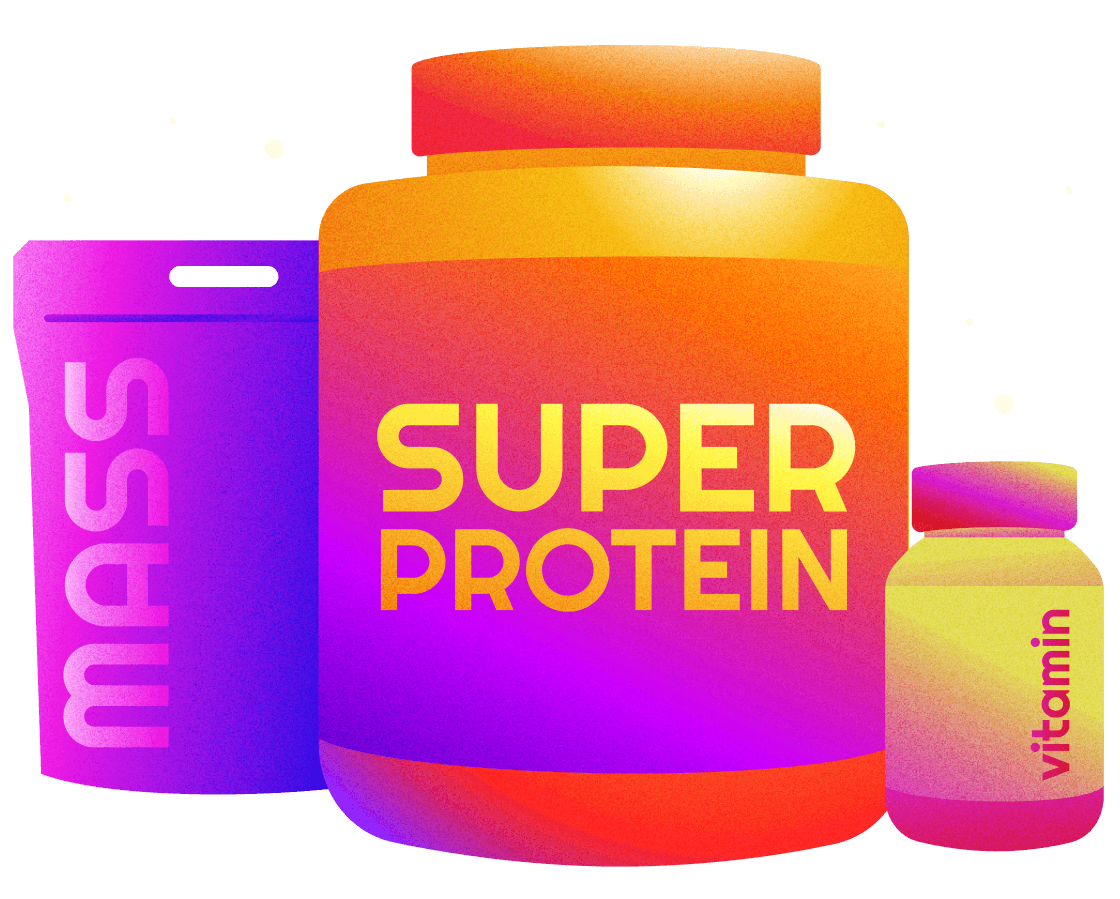 Web development and web design for sport nutrition store