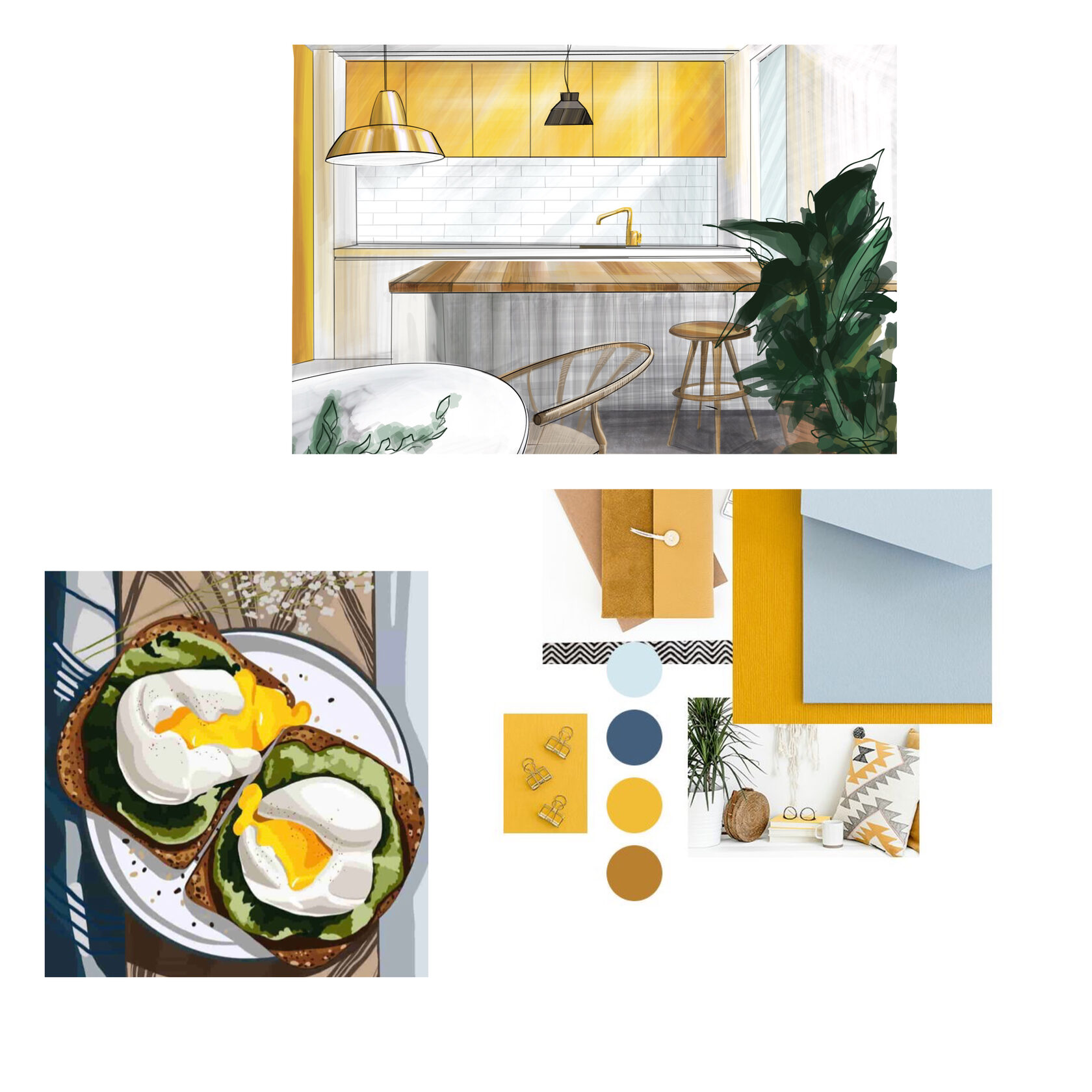 примеры moodboard