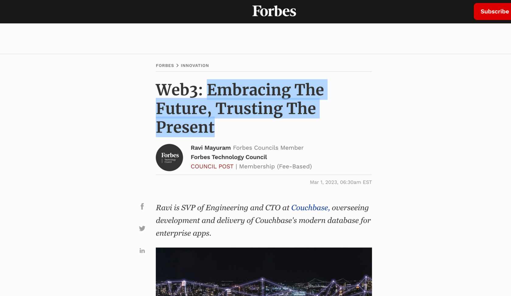 Web3: A Necessity for Business Success