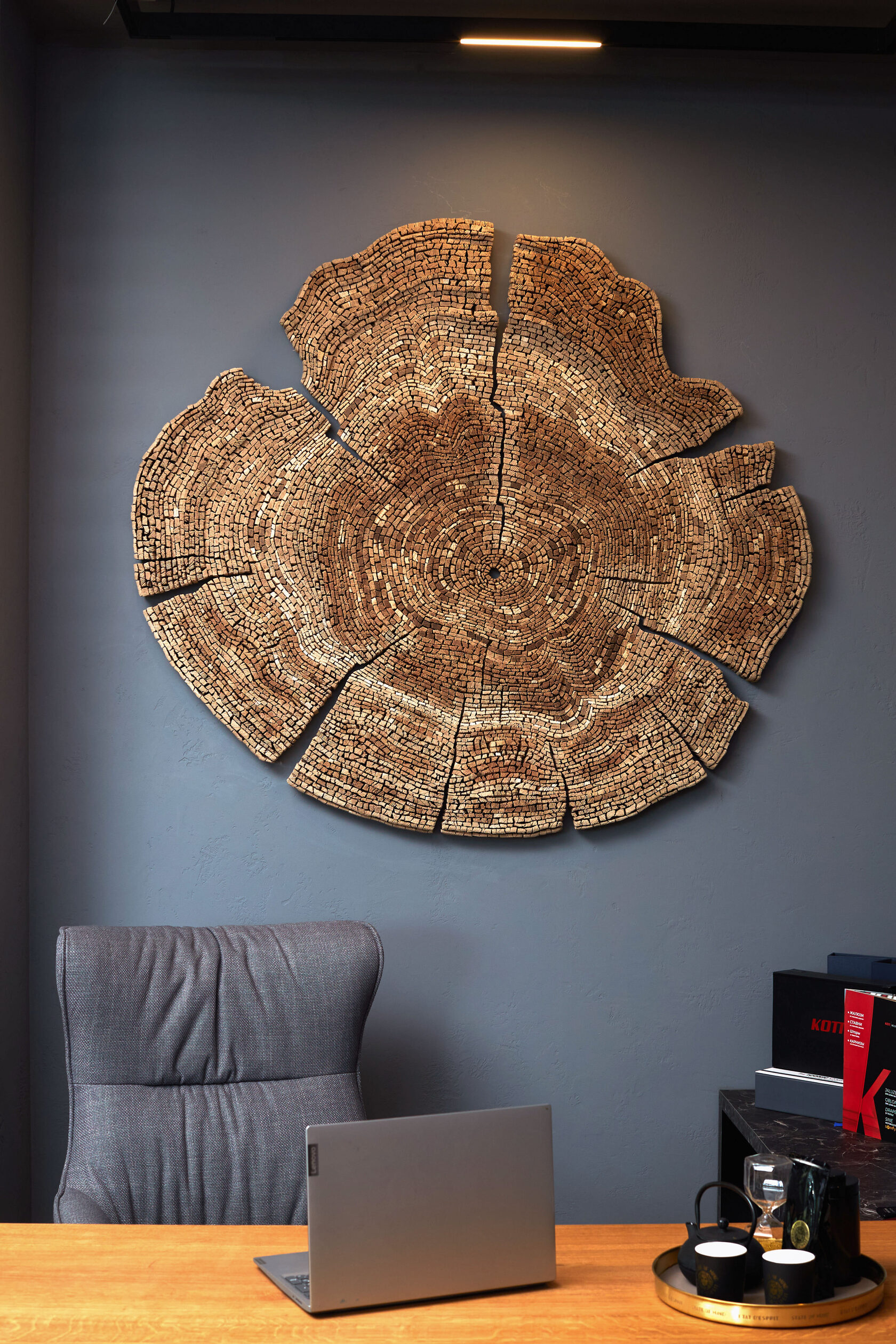 Wooden Artwork Dandelion by Tor Design